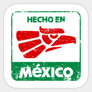 Hecho en México - Grunge design Sticker